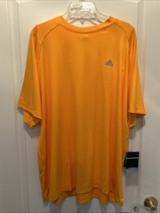 ADIDAS ClimaLite Men’s Performance T-Shirt GOLD Size XXL – Polyester – NWT