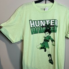 green anime hunter hunter t-shirt