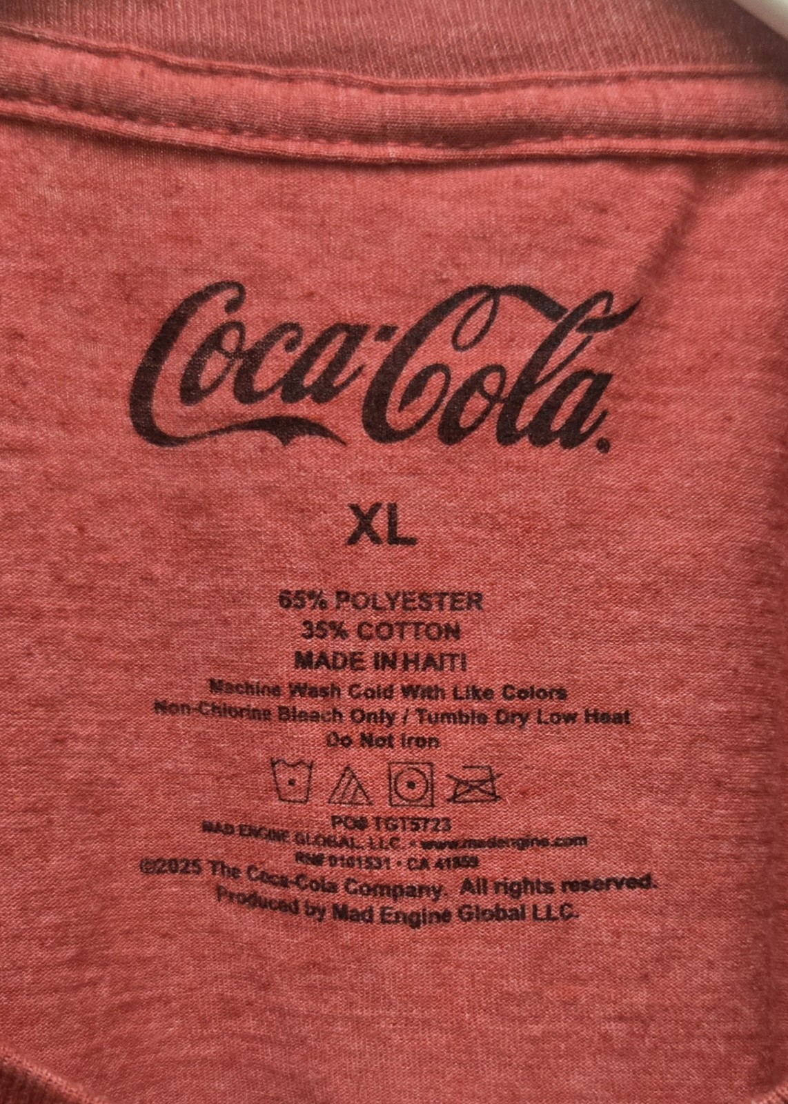 Enjoy Coca Cola Red T-Shirt | XL Men gallery