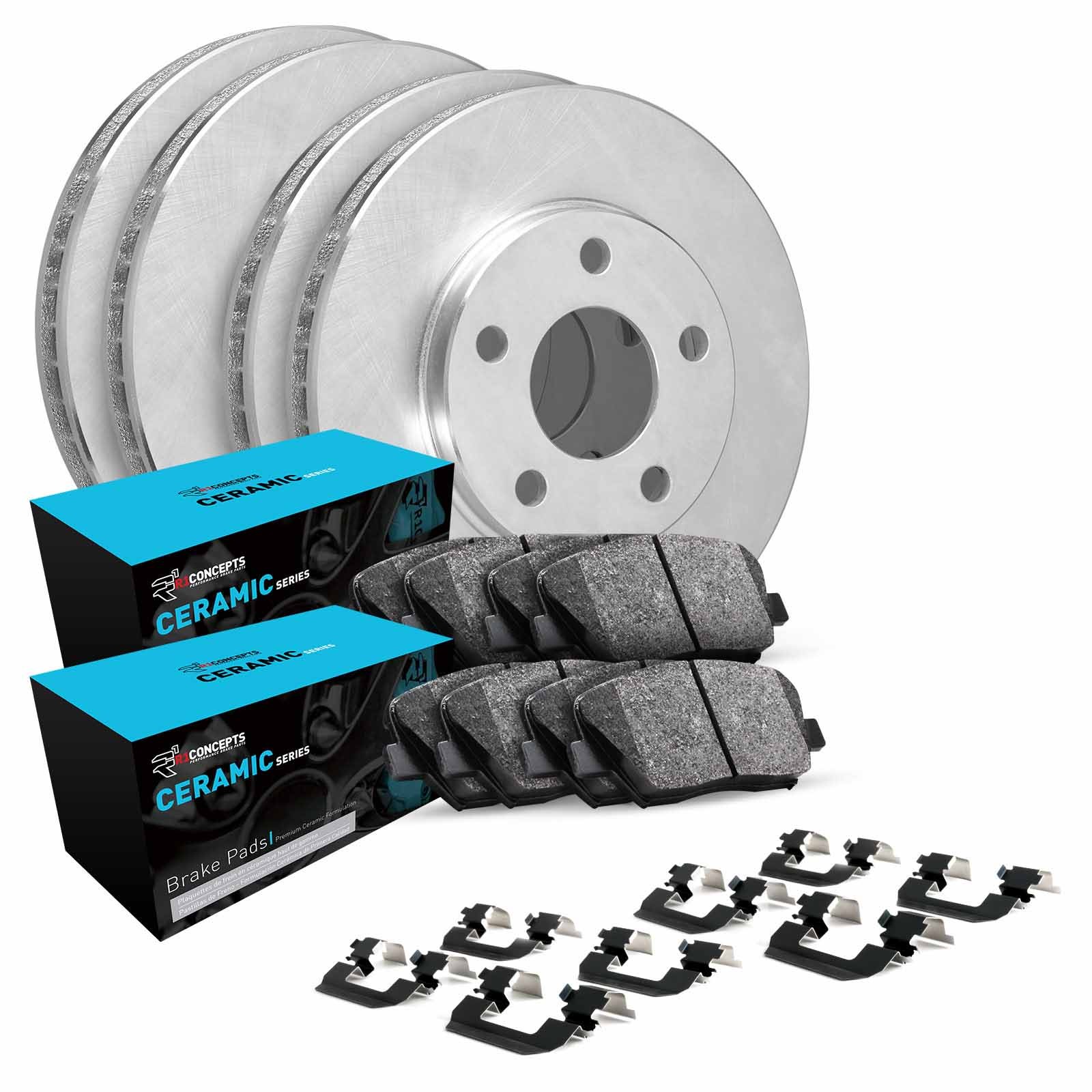 R1 Concepts Wfwh2 74047 R1 Concepts E  Line Series Brake Rotor With Ceramic