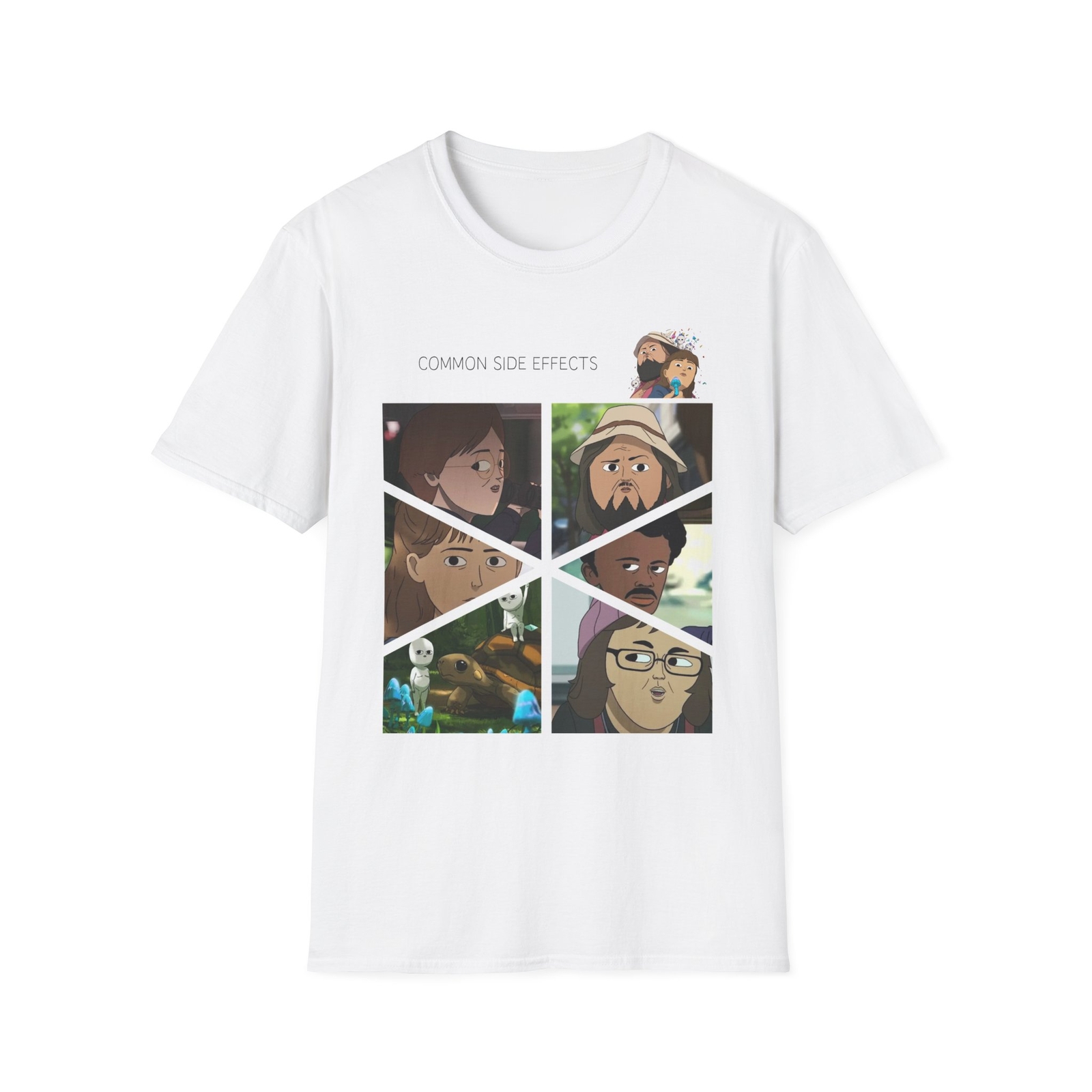 Common Side Effects, Graphic Tee, Unisex Softstyle T-Shirt, Great Gift Option!