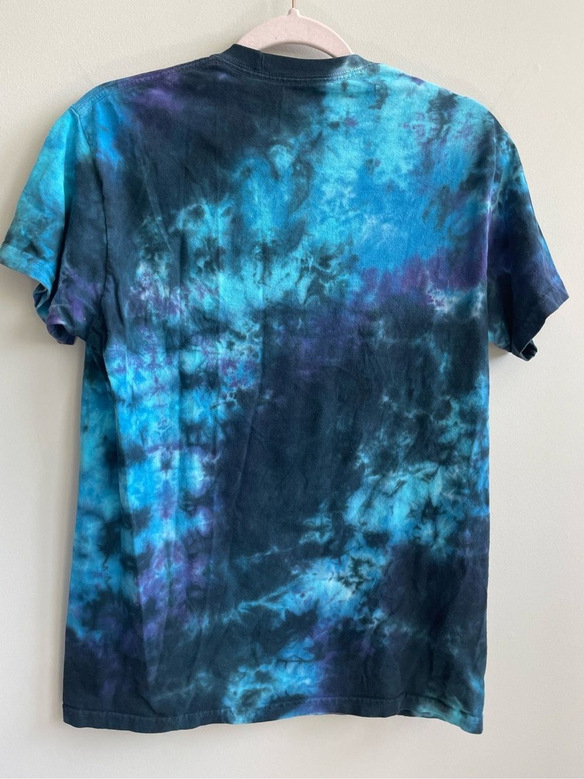 Led Zeppelin Electrical Magic Wembley 71’ Liquid Blue Tie-Dye Graphic Band Tee gallery