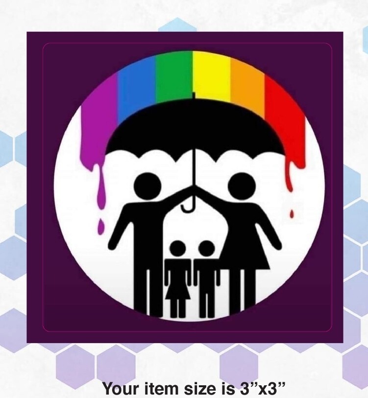 Pride Stickers 10 PACK LOT WORLDWIDE 🌐 SHIPPING ANTI GROOMING CHILDREN STICKERS gallery