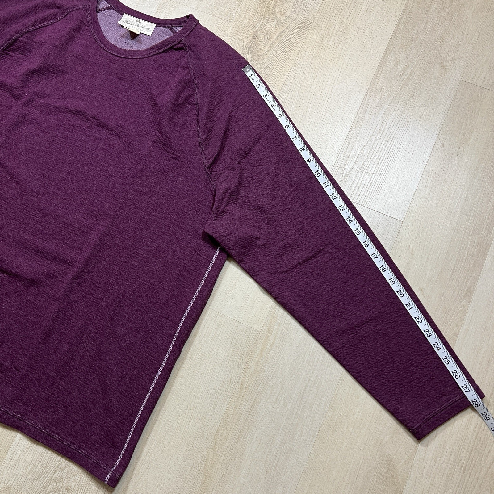 Tommy Bahama Men's XXXL Reversible Long Sleeve TShirt - Purple Cruisewear gallery