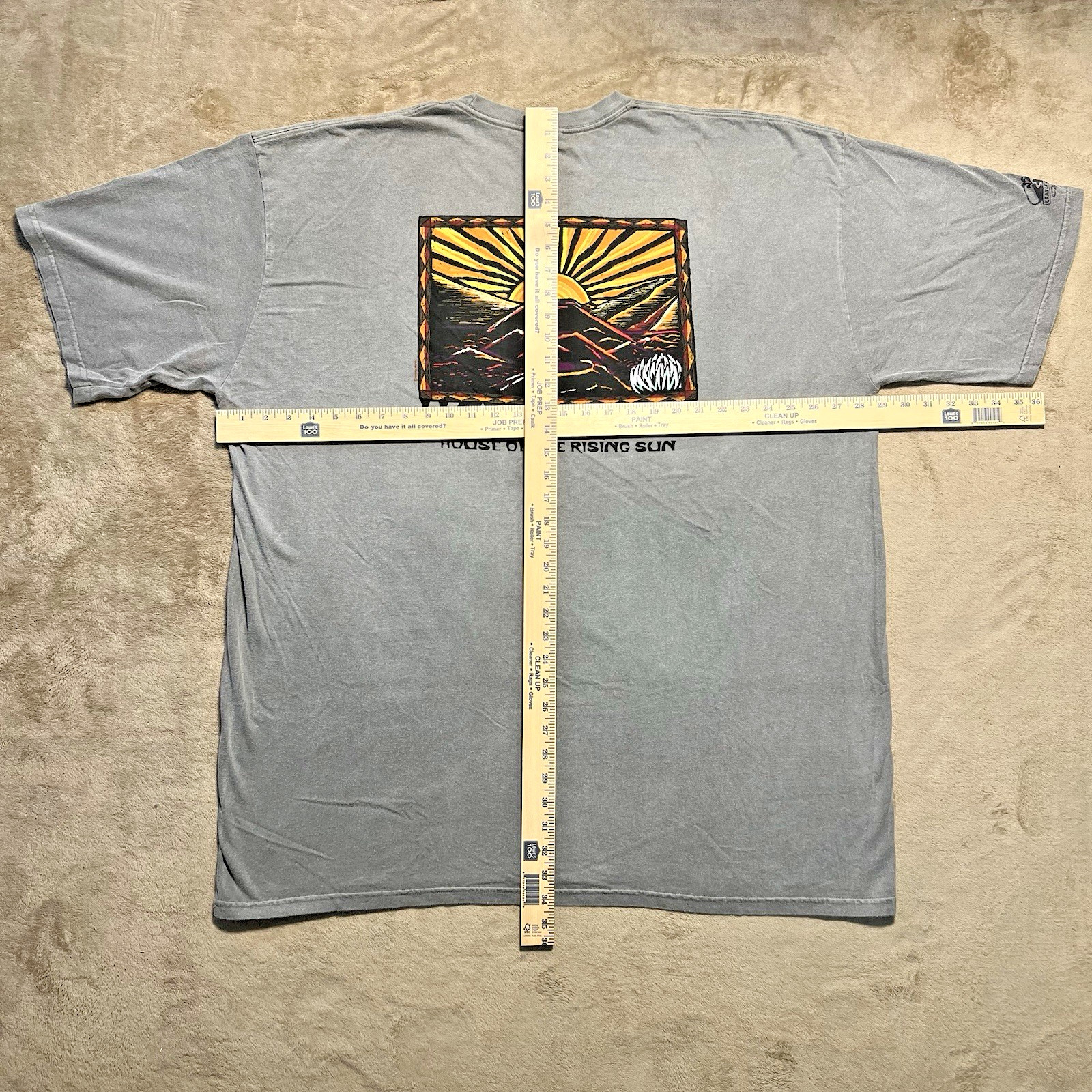Crazy Shirts Crater Dye Tee 3XL Haleakala Hawaii Double Sided Rare gallery