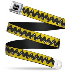 Peanuts Worldwide LLC Belt, Seatbelt Buckle Belt, Peanuts 75th Charlie Brown …