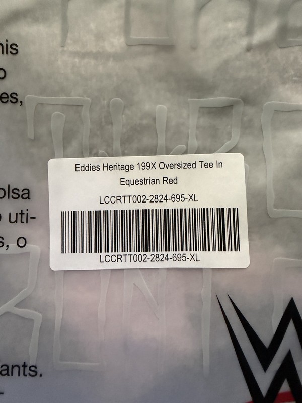 CIVIL REGIME x WWE EDDIE GUERRERO OVERSIZED T SHIRT XL gallery