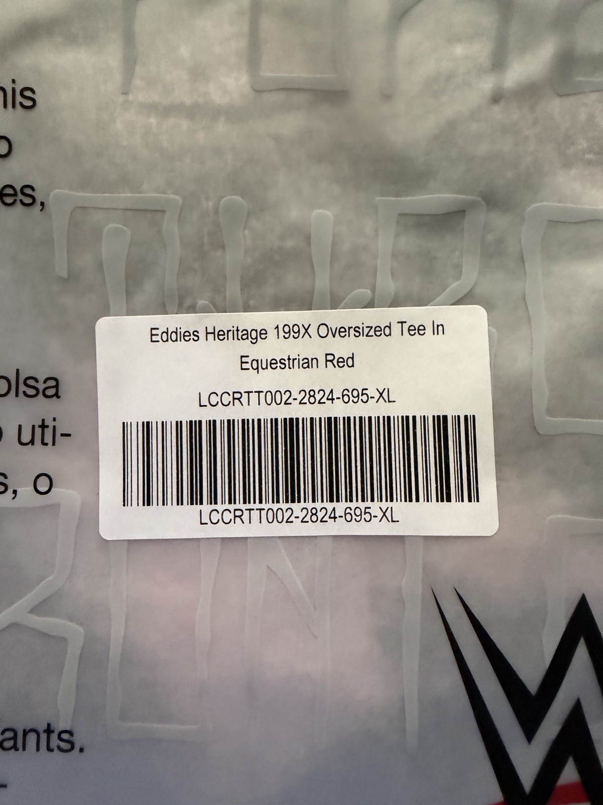 CIVIL REGIME x WWE EDDIE GUERRERO OVERSIZED T SHIRT XL gallery