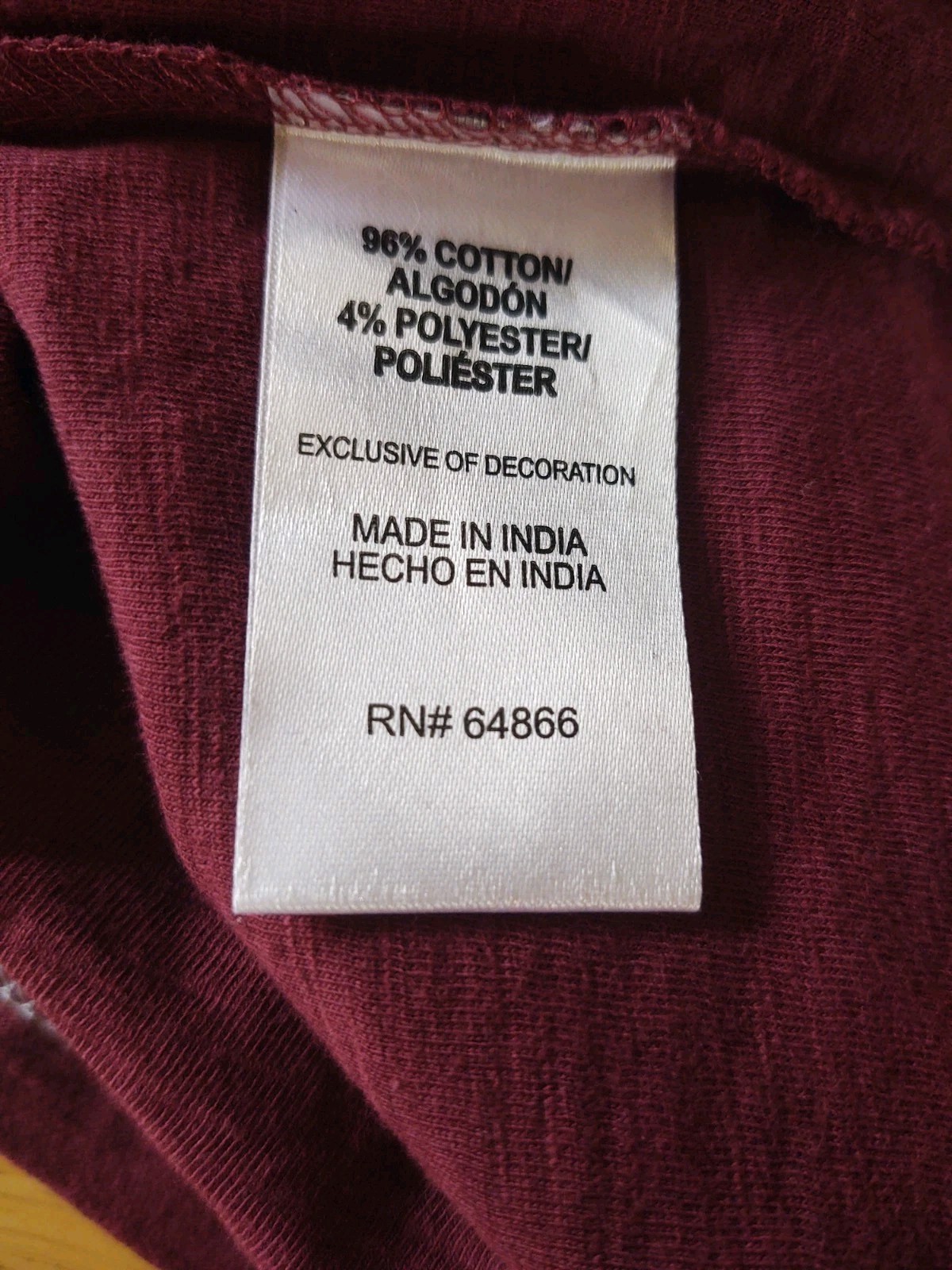 NWT Modern Culture Club 80's Burgundy Short Sleeve Henley Size XL gallery