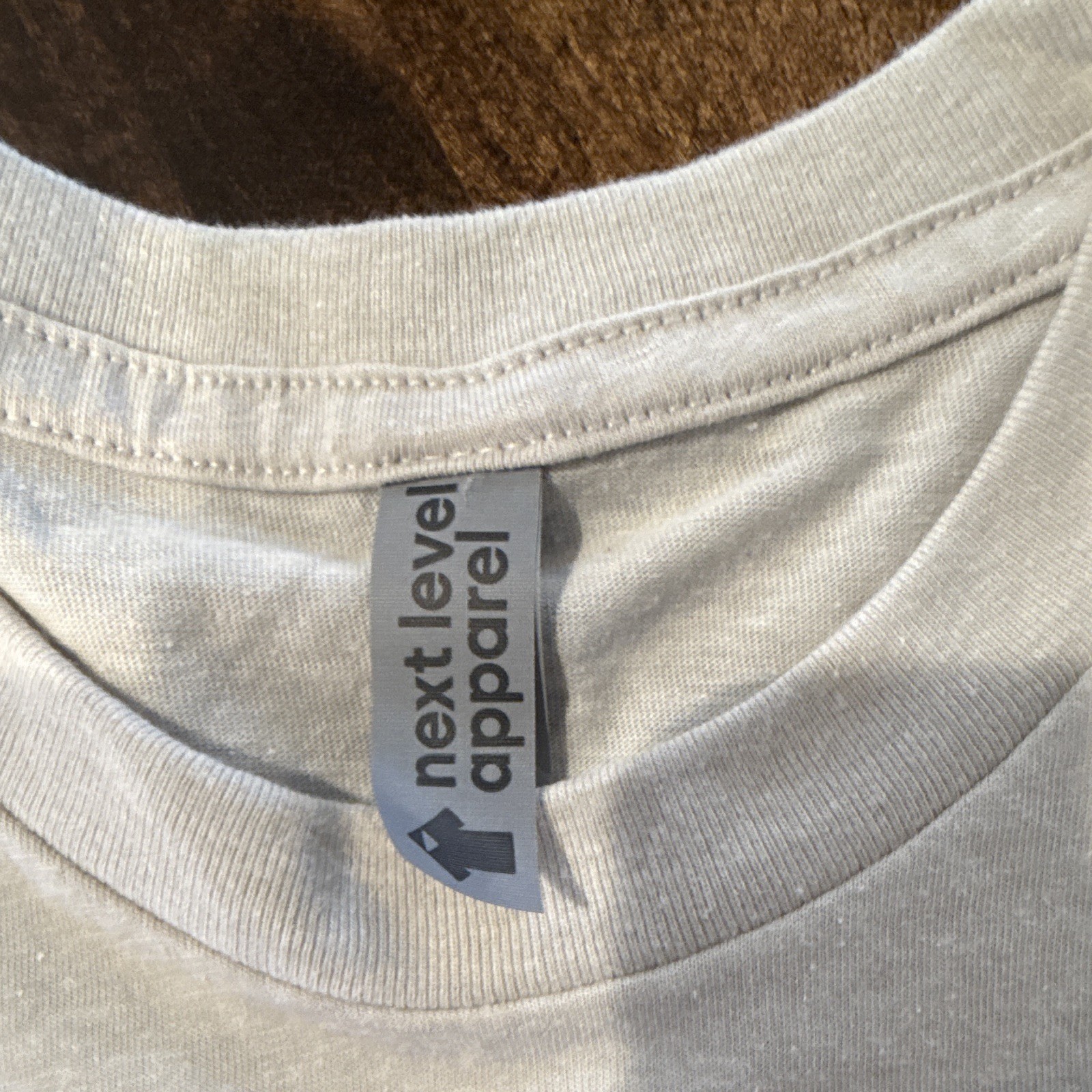 Next Level Apparel Men's White Colorado Graphic Logo Knit Crew Neck T-Shirt S gallery
