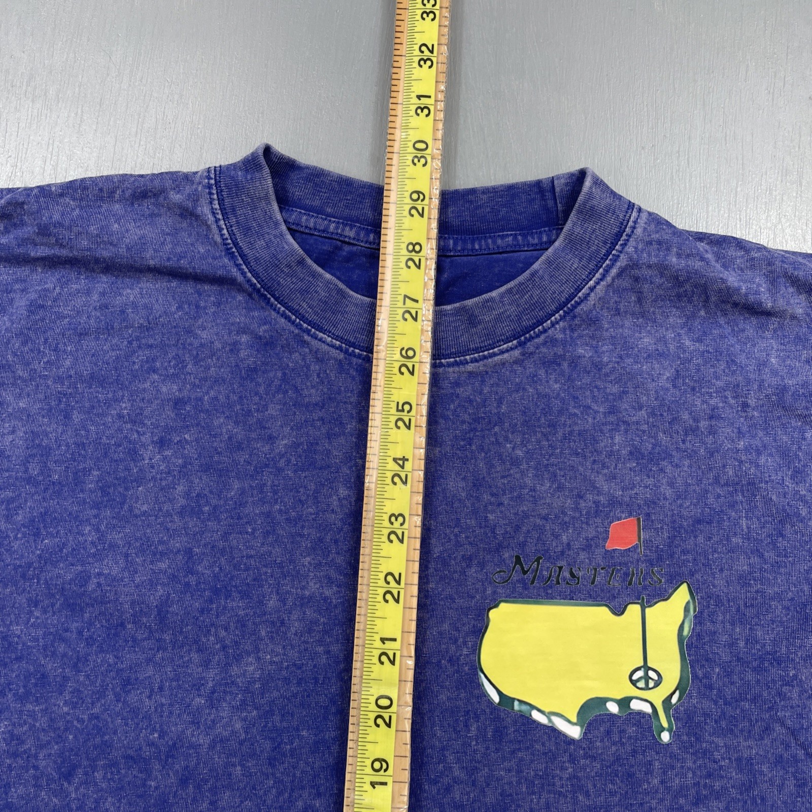 Masters Golf Shirt Men XL Gnome Caddie Bootleg Graphic Tee Augusta PGA Tour 2024 gallery