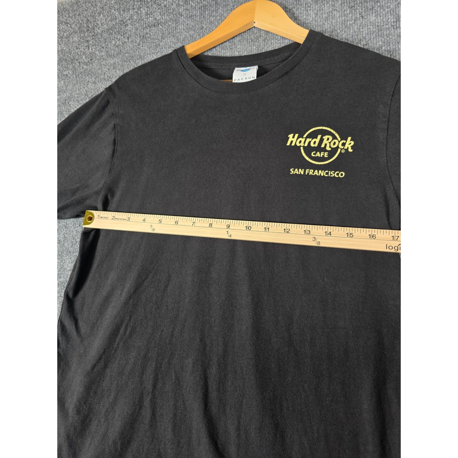 Hard Rock Cafe San Francisco Graphic T Shirt Mens Medium Black Short Sleeve Tee gallery