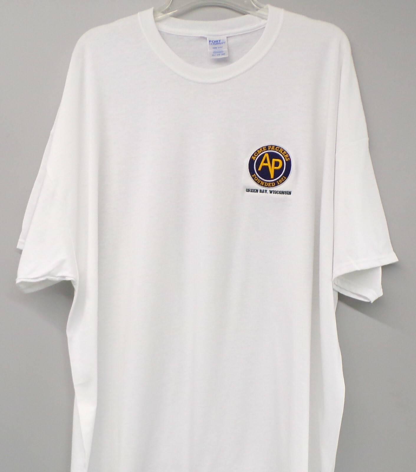 Acme Packers NFL Football Green Bay Embroidered T-Shirt S-6XL, LT-4XLT New gallery
