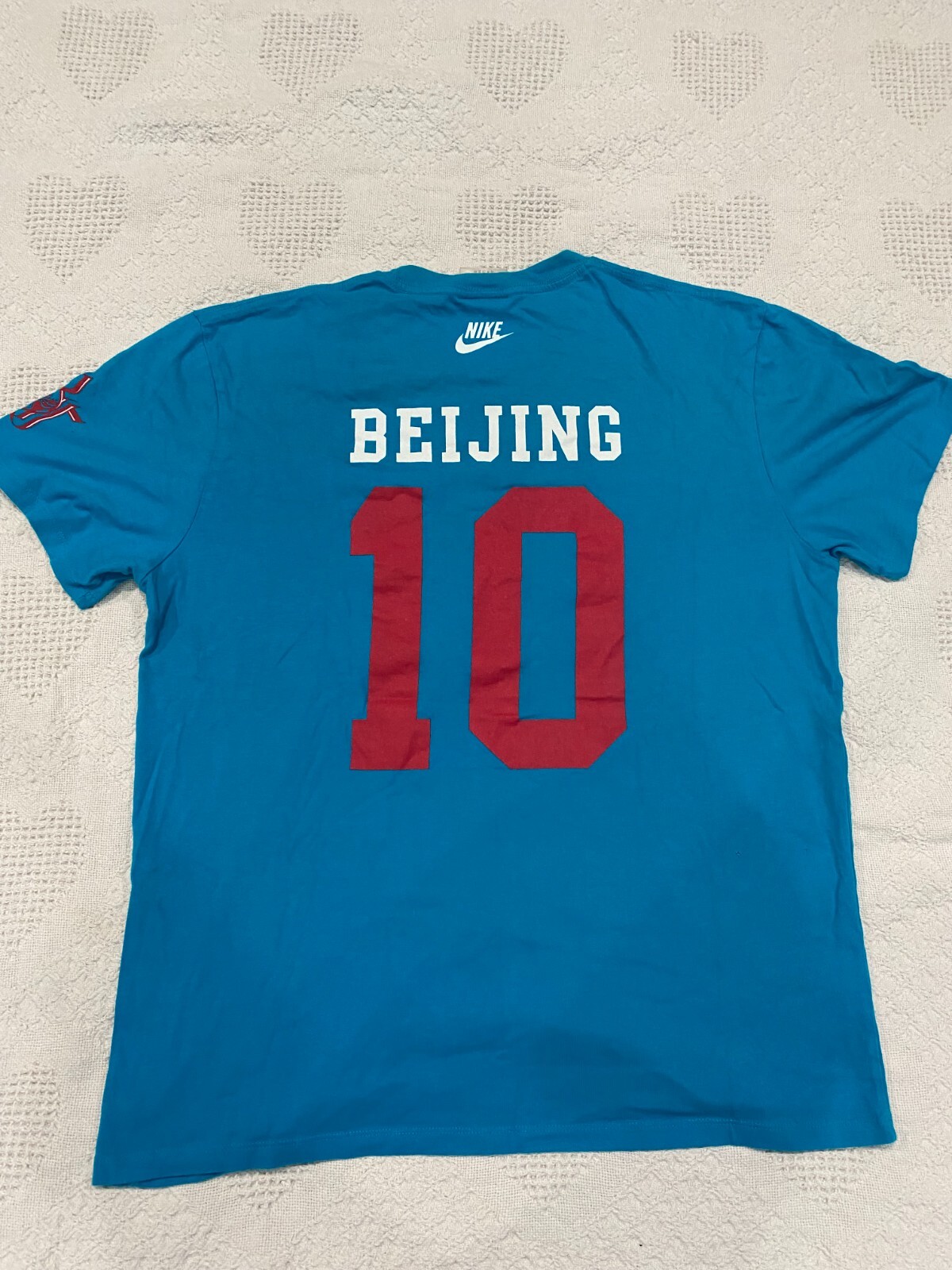 BLUE NIKE SPORTS BEIJING CHINA 2XL SHIRT gallery
