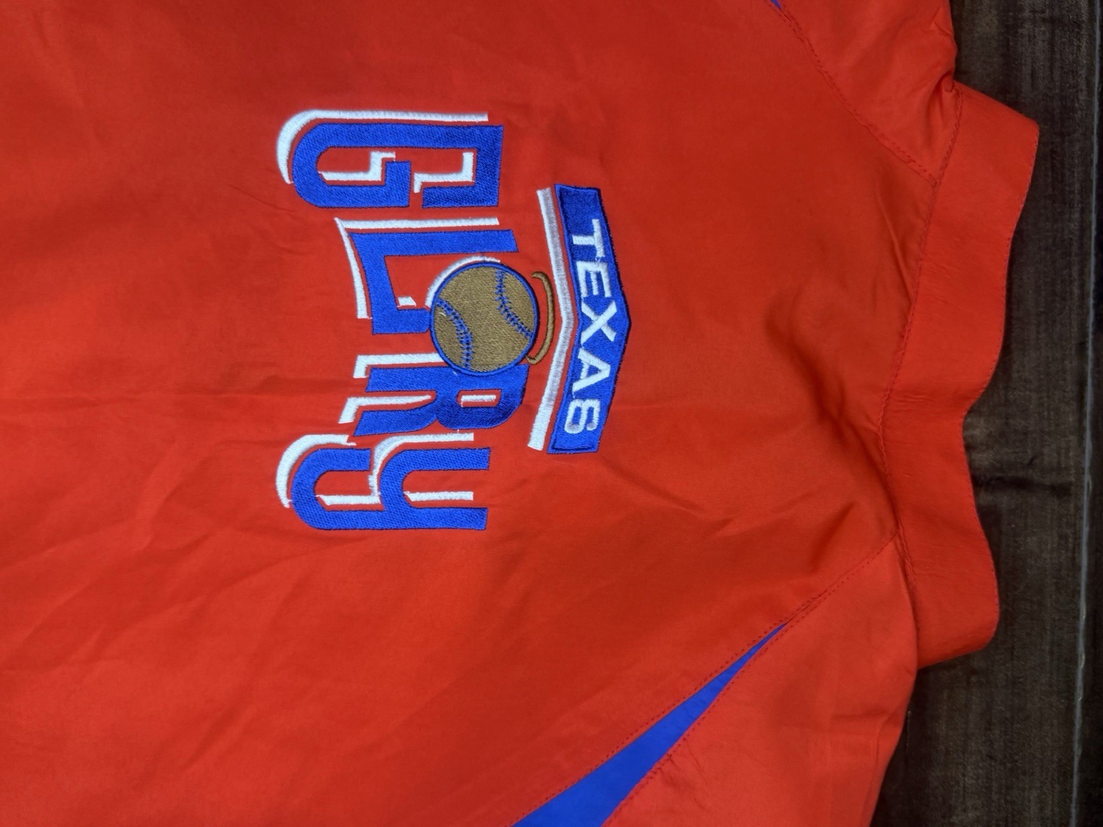 Texas Glory Fastpitch Softball Cage Jacket Small S 1/4 Zip Pullover gallery
