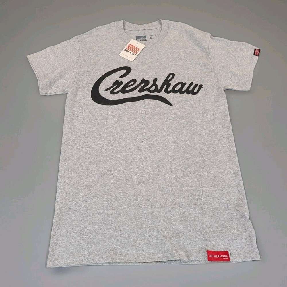 The Marathon Clothing x “Crenshaw” Gray T-Shirt Men’s Size Small New With Tags