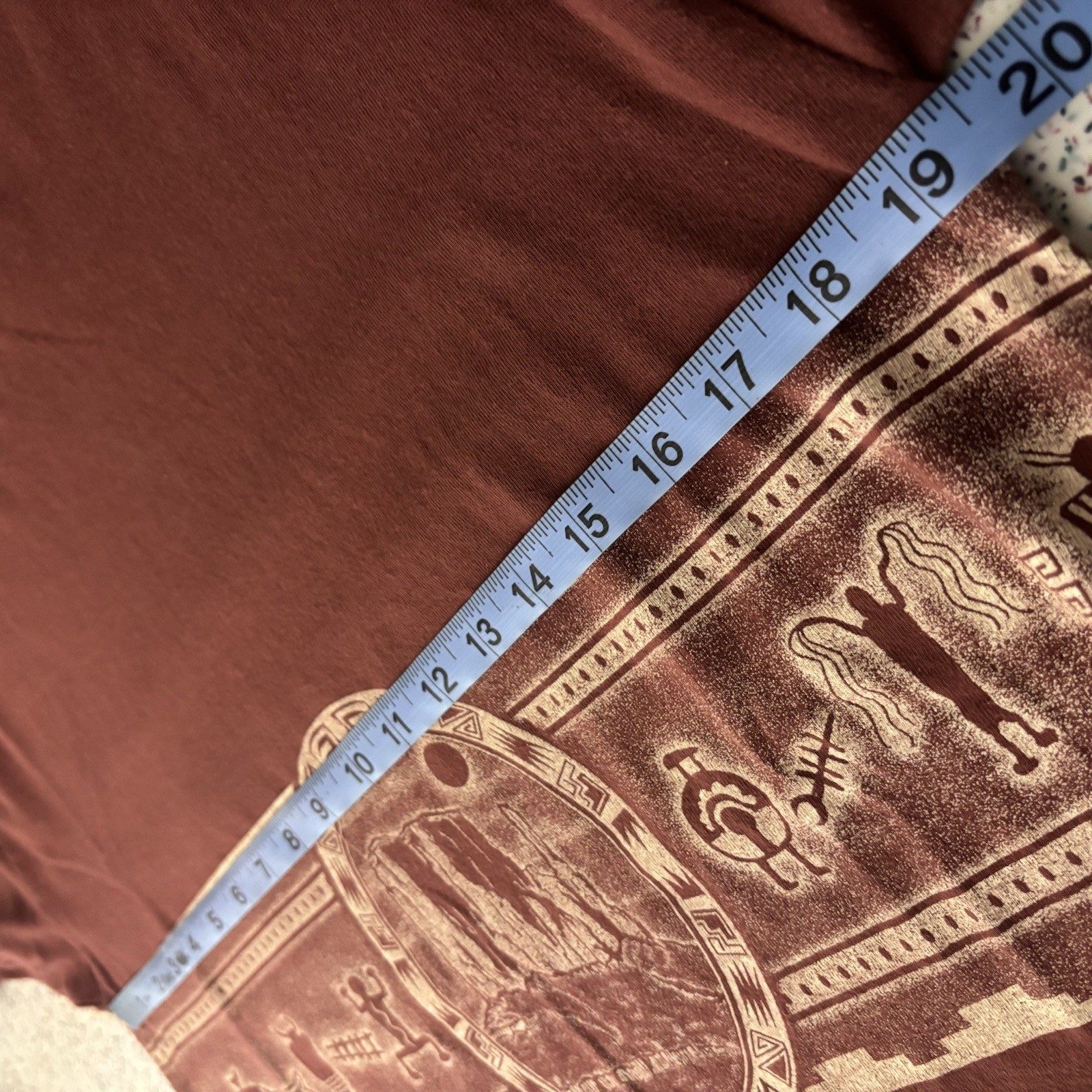 Vintage 90’s Sedona Retroglyphics Shirt Medium Red Desert Arizona AZ Southwest gallery
