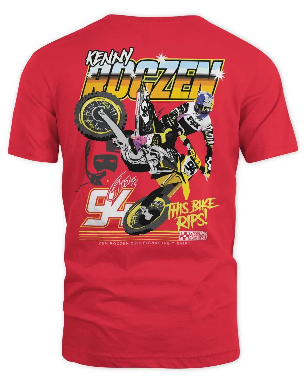 Ken Roczen Merch This Bike Rips Shirt, double-sided printed T-Shirt gallery
