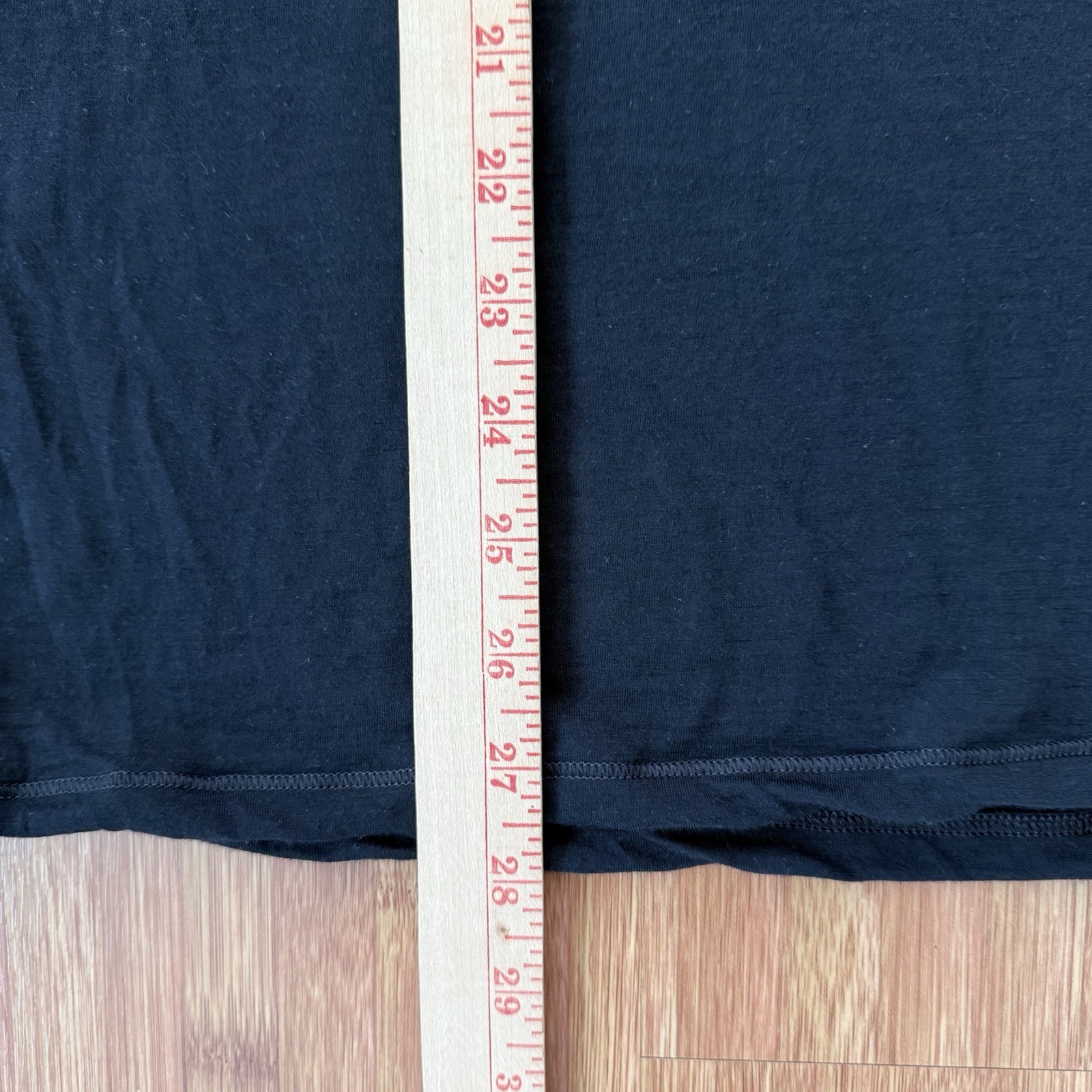 Proof 72-Hour Merino Wool Blend T Shirt Men Medium Black Huckberry Casual SS gallery