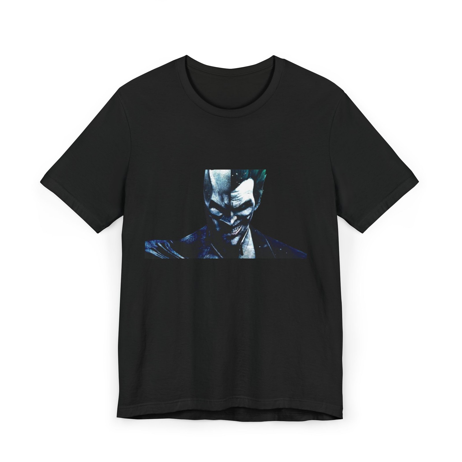 Joker Portrait T-Shirt | Batman Logo Back gallery