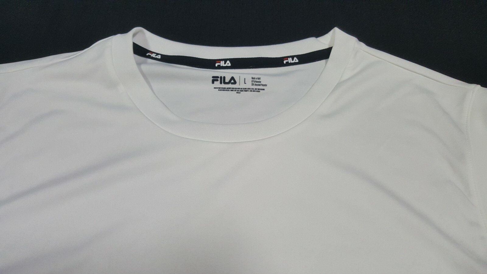 Fila Mens Training Polyester Heritage sportsTank top white gallery