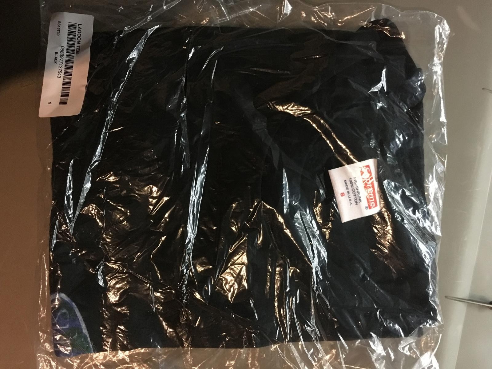 Supreme Lagoon Tee Black Small SS16 gallery