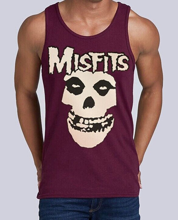 Misfits Punk Rock Band Black Tank Top (Various Colors) gallery