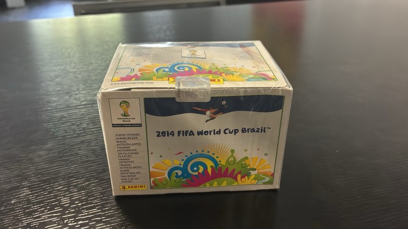 2014 world cup panini display box
