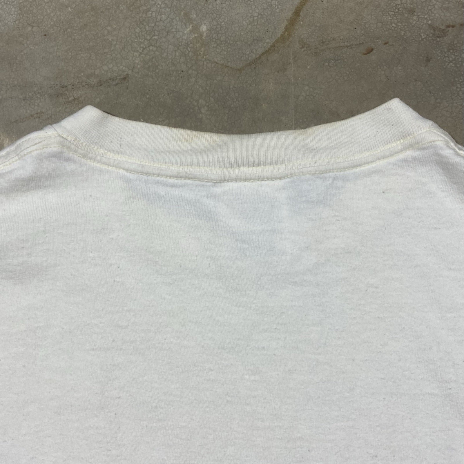 Vintage 90s Salmon Run Chardonnay 1992 Tultex Wine Graphic T Shirt XL USA gallery