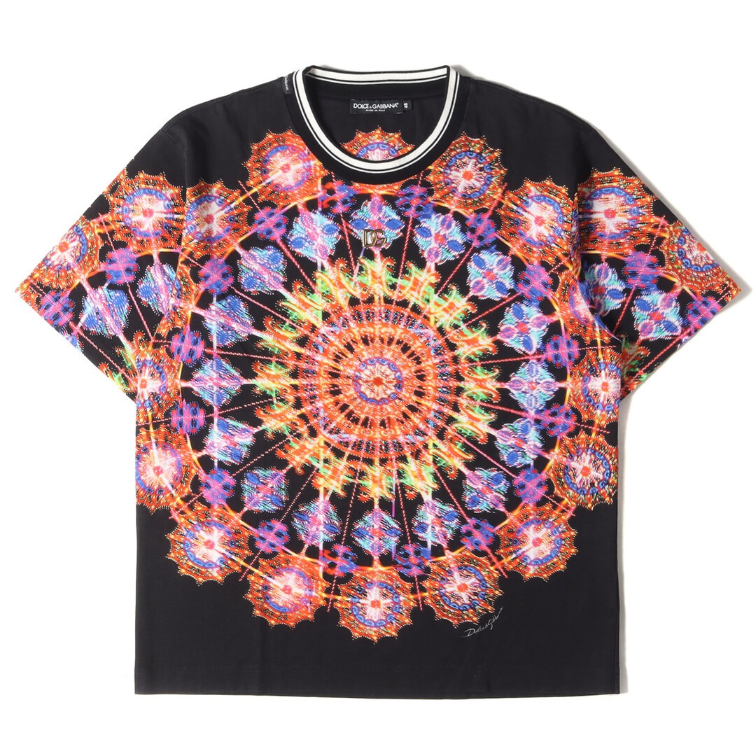 Dolce & Gabbana T-Shirt Black Size: 48 | 22AW w Logo Plate Used BEEG-0
