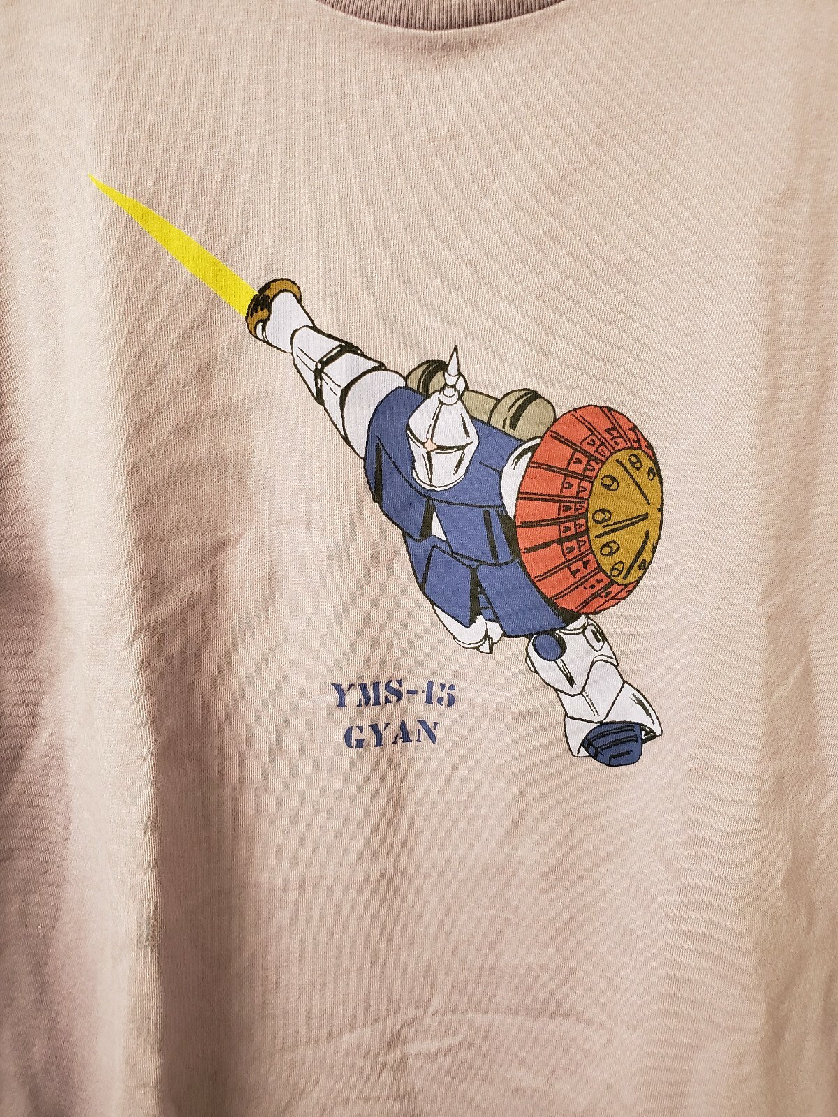 US SELLER- Uniqlo x Gundam YMS - 15 Gyan T-shirt Purple 40th Anniversary gallery