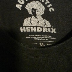 Authentic Jimi Hendrix American Graphic Tee