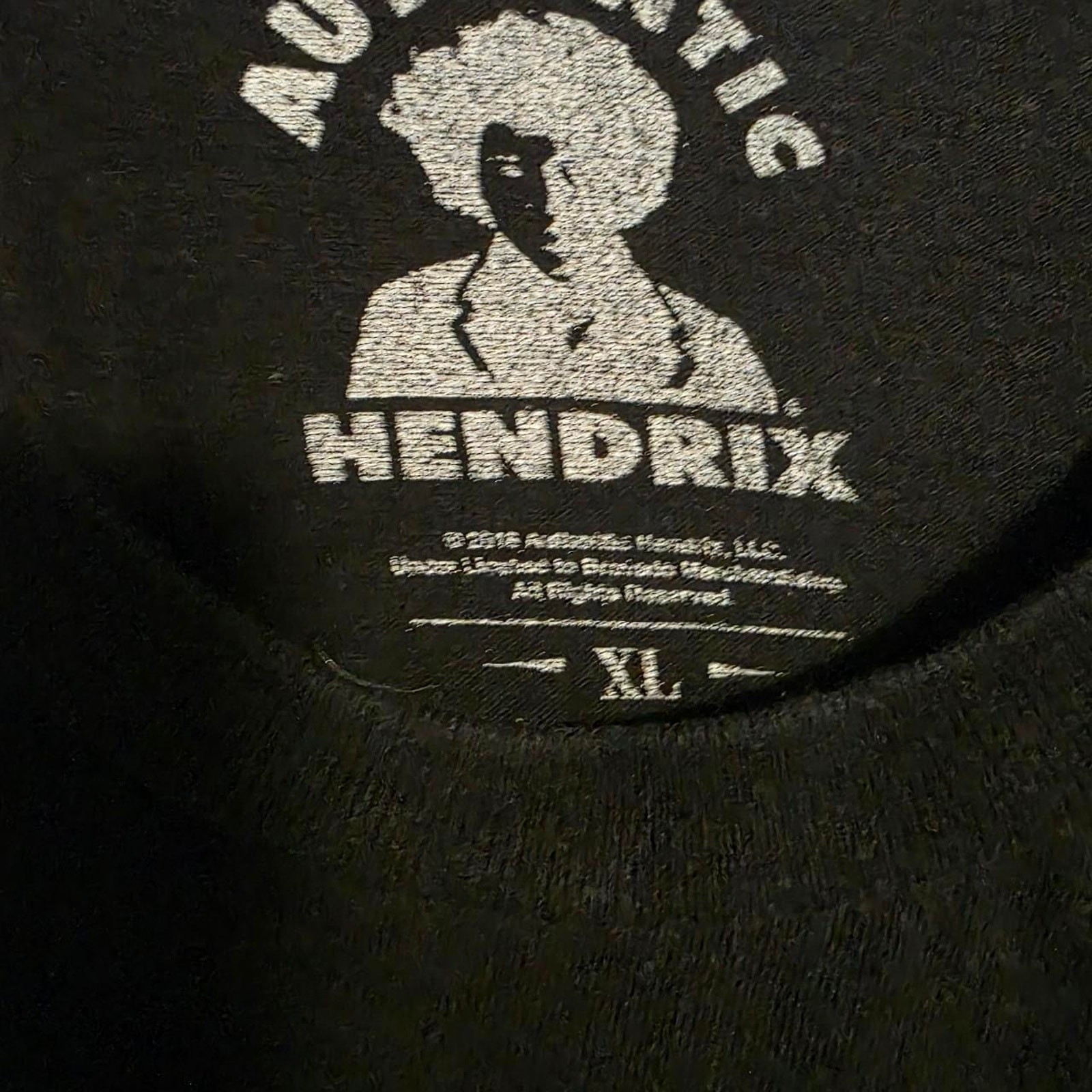 Authentic Jimi Hendrix American Graphic Tee gallery