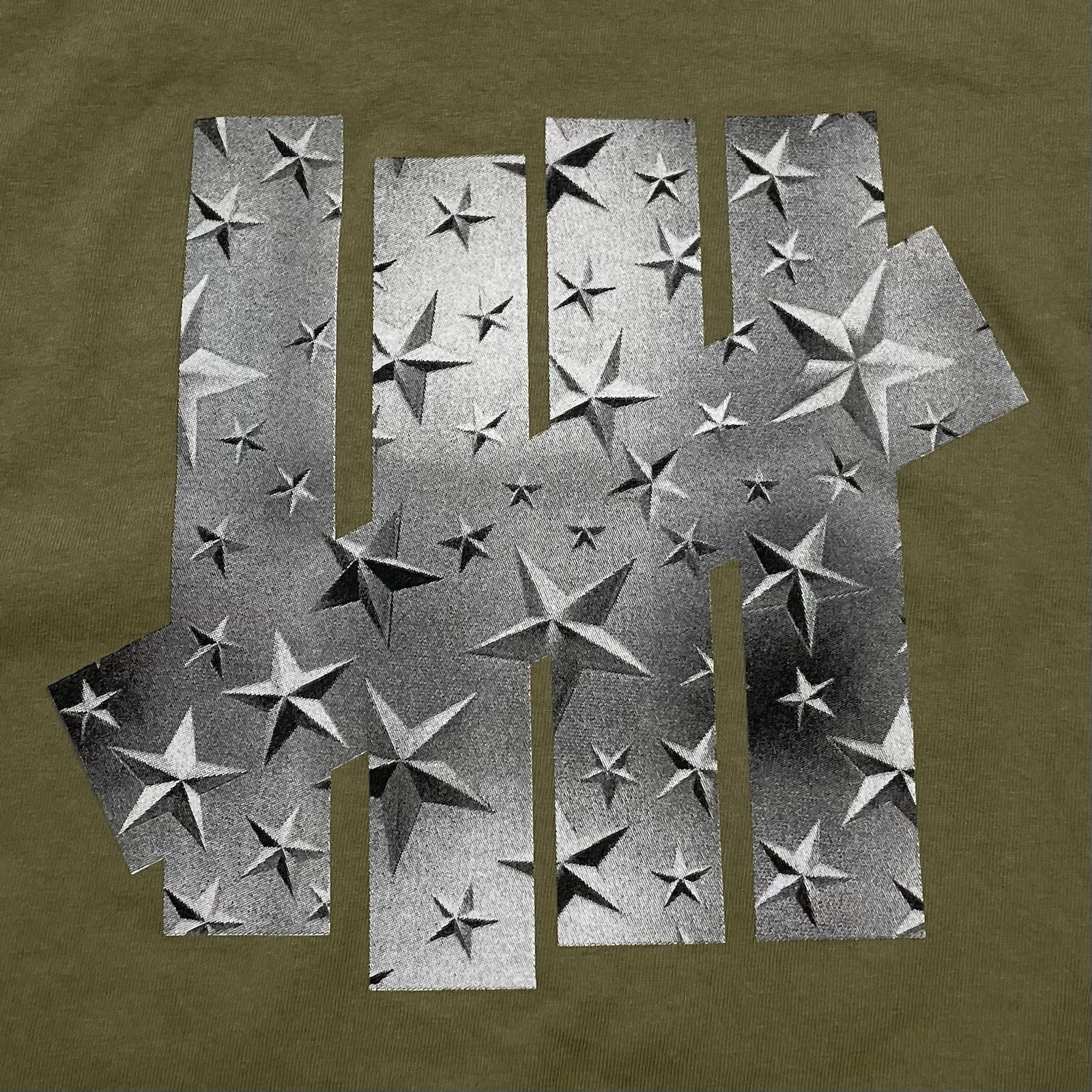 UNDFTD Undefeated Icon Size M Olive Green Tee (Retail $44) gallery