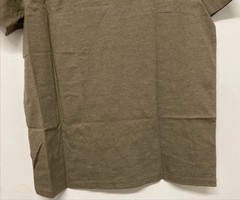 Flag & Anthem Mens T-Shirt Medium Light Brown Graphic Tee Adult Short Sleeve NWT
