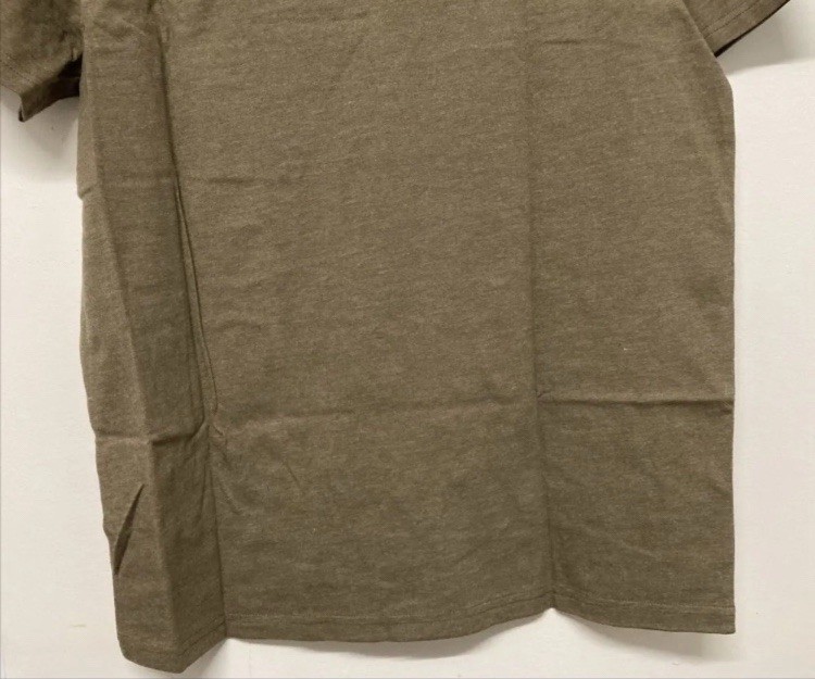 Flag & Anthem Mens T-Shirt Medium Light Brown Graphic Tee Adult Short Sleeve NWT gallery