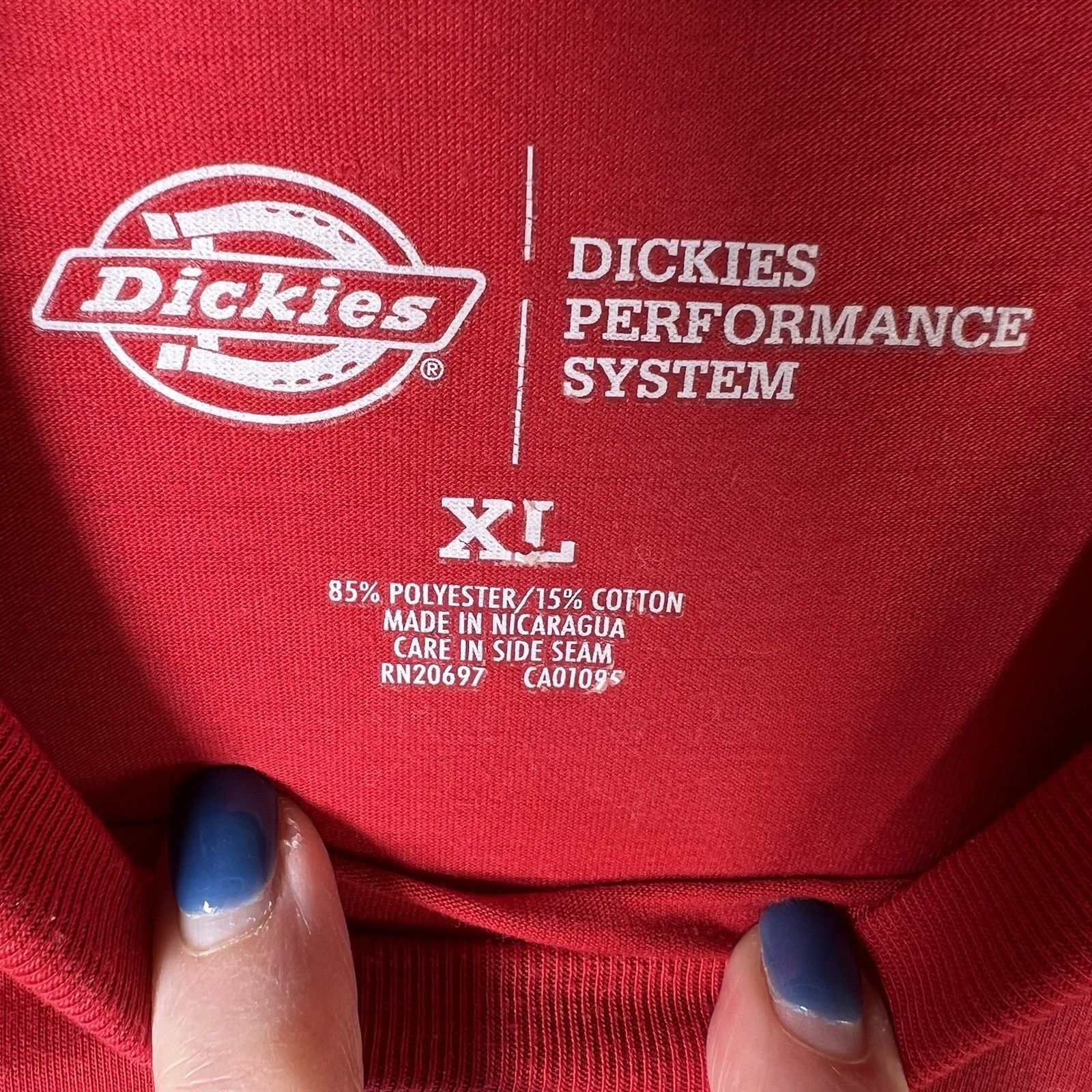 Dickies Performance Systems Tee Shirt Mens Pocket Workwear Extra Size Large gallery