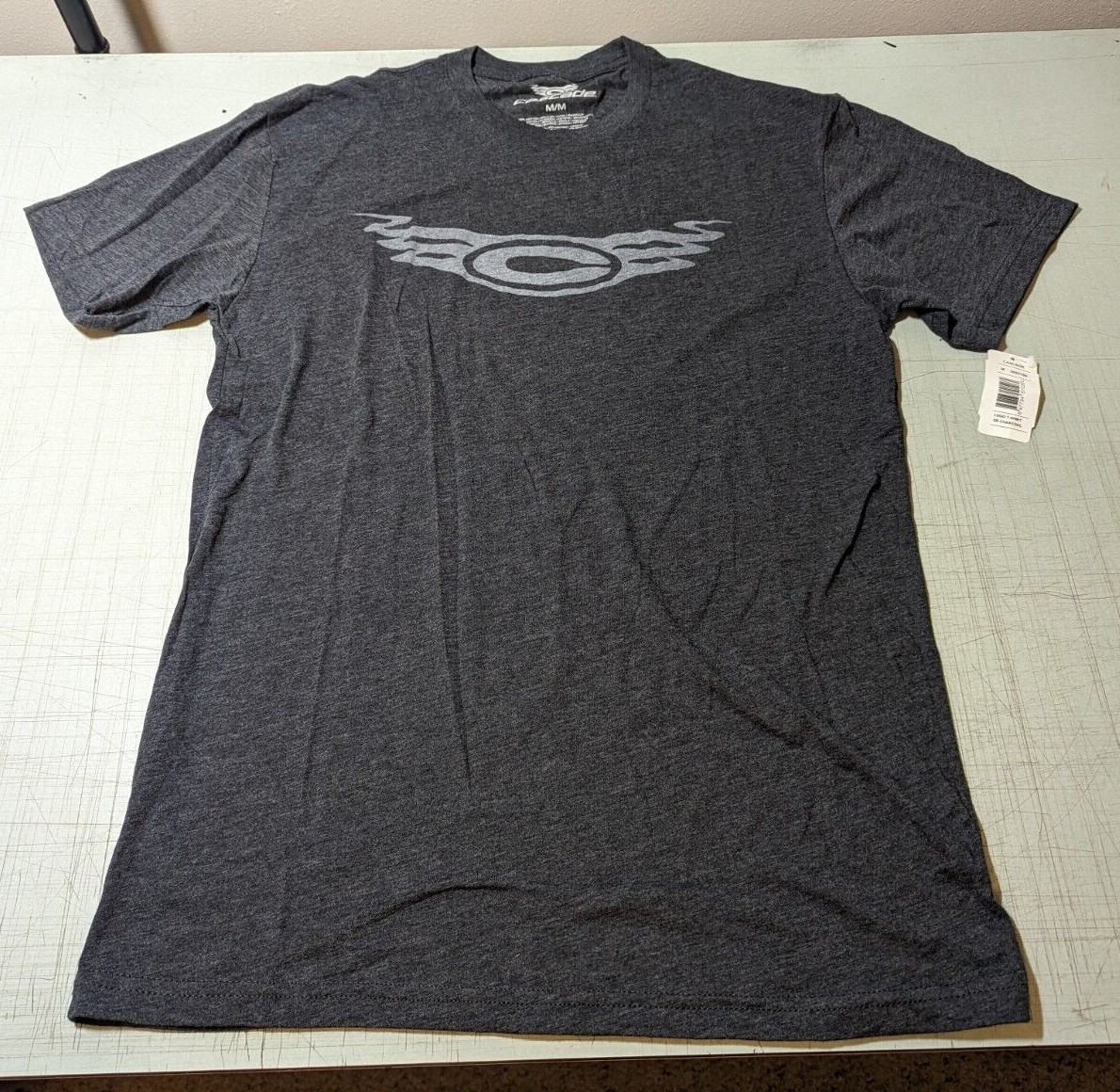 Cascade Logo Charcoal Lacrosse T-Shirt New