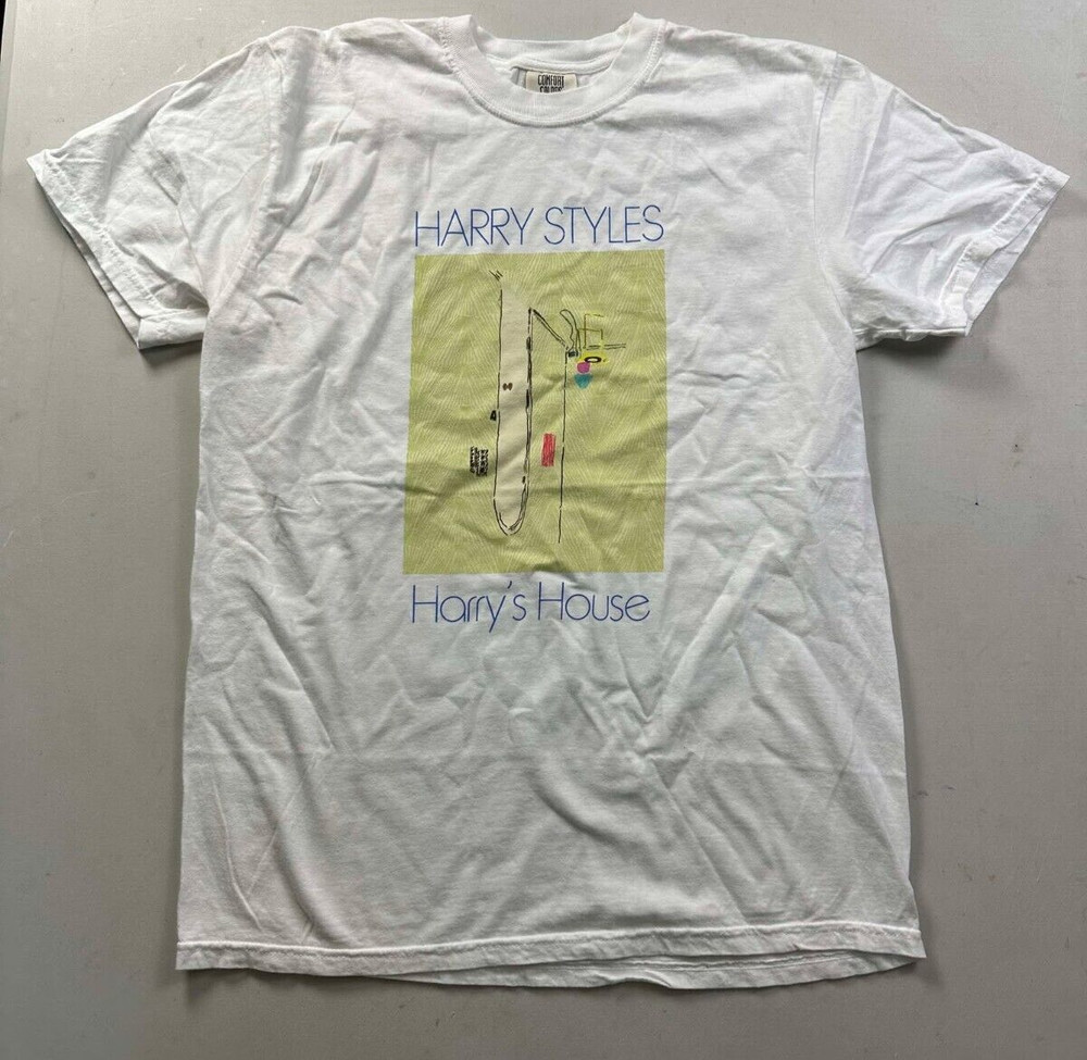 Harry Styles Harry’s House One Direction Rare Abstract Merch Tee Shirt