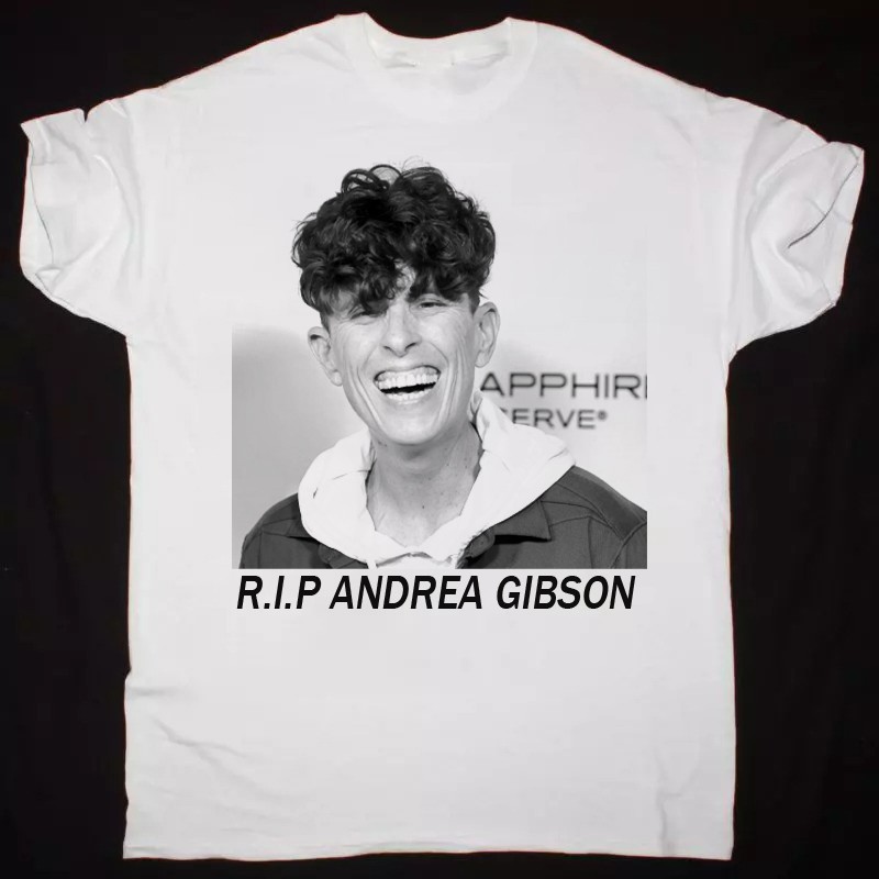 R.I.P Andrea Gibson 1975-2025 White Cotton Full Size Shirt PA013 gallery