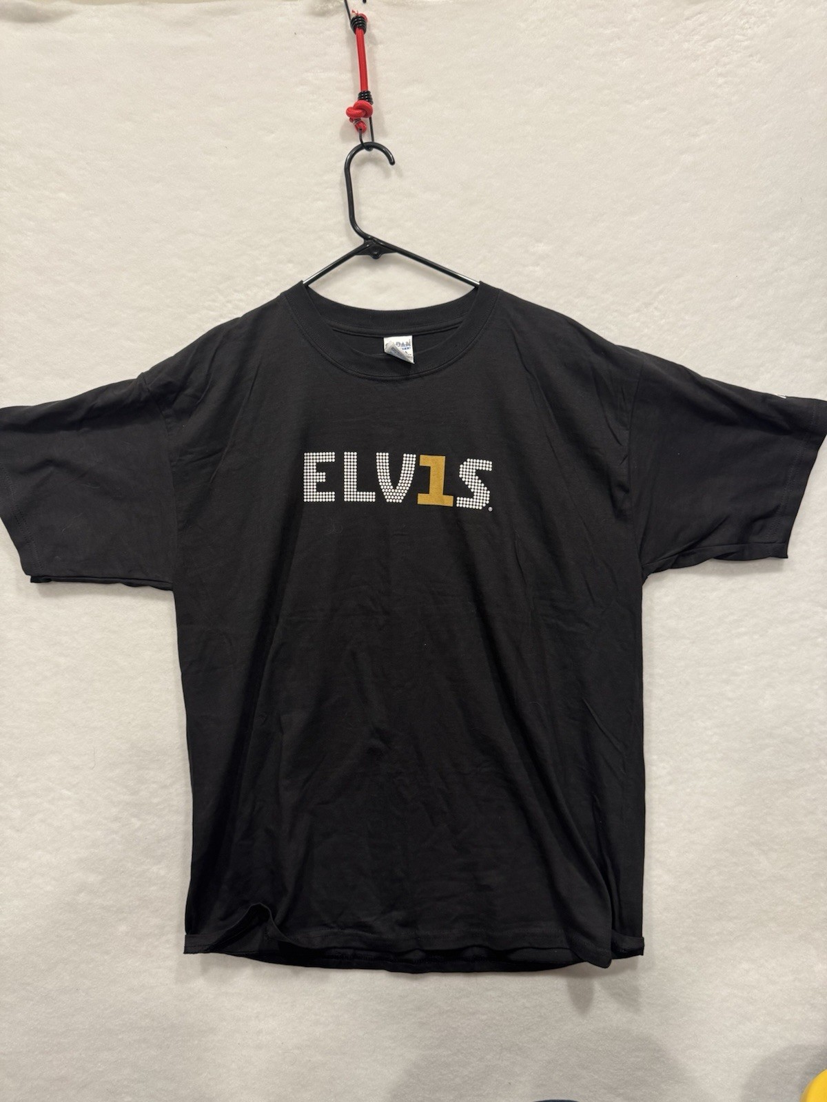 Y2K Elvis Presley Shirt Headshot On Back ELV1S On Front XL Harrahs gallery