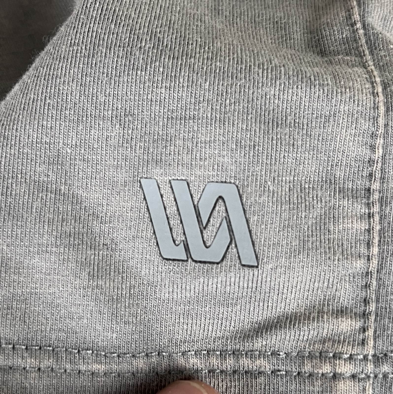 VRST Mens Pocket Tee Wash Four Way Stretch Gray size Small gallery