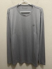 NEW Travis Mathew Men’s 2XL Heater Series Gray T-Shirt Long Sleeve NWT
