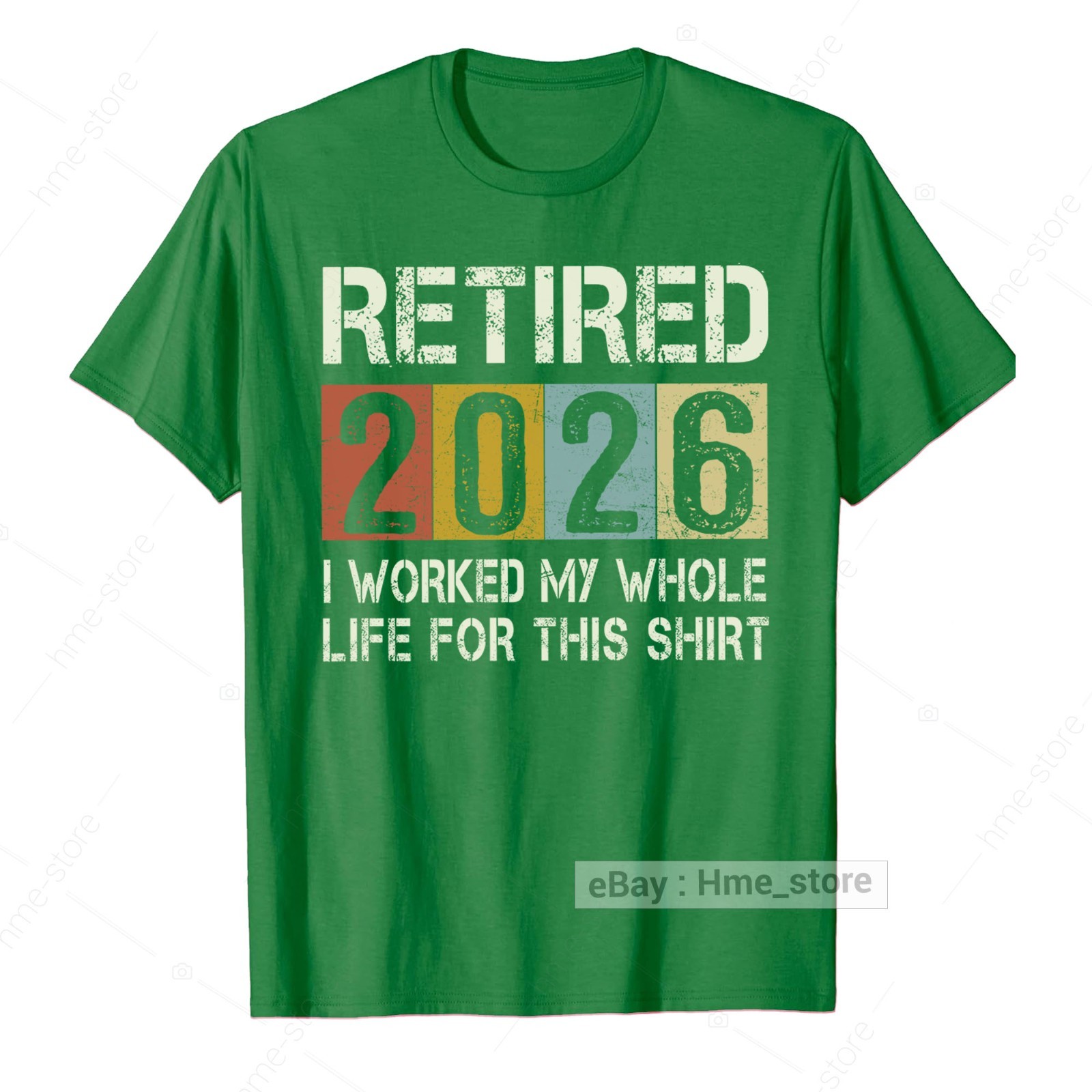 Retired 2025 T-Shirt for Retirees I Worked My Whole Life This Retirement Vintage gallery