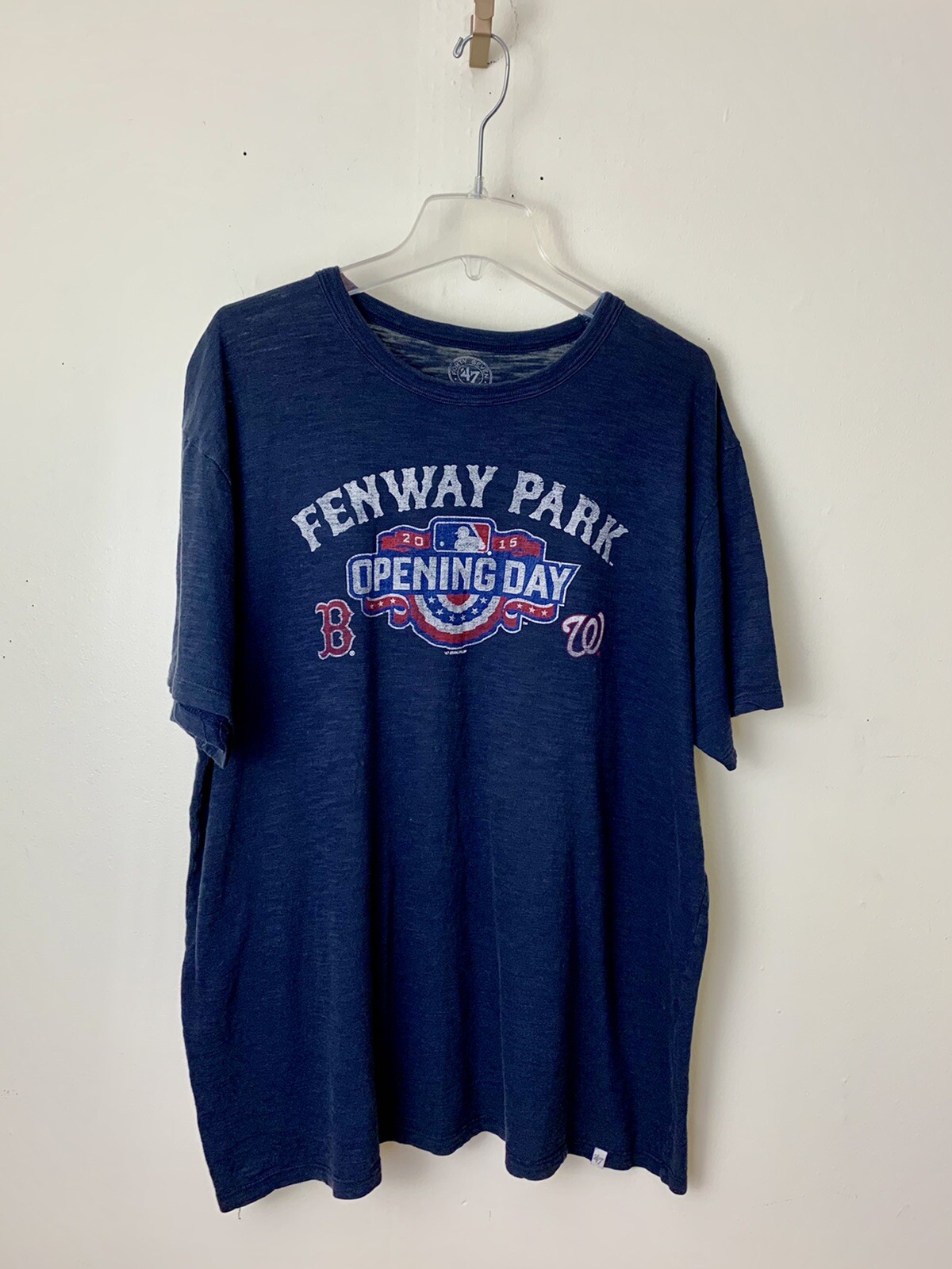 Fenway Park t-shirt men's size 2xl short sleeve semi sheer opening day 2015 gallery