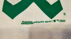 Chicago White Sox Large 3/4 Length Sleeve T Shirt Stitches Athletic Gear NWT