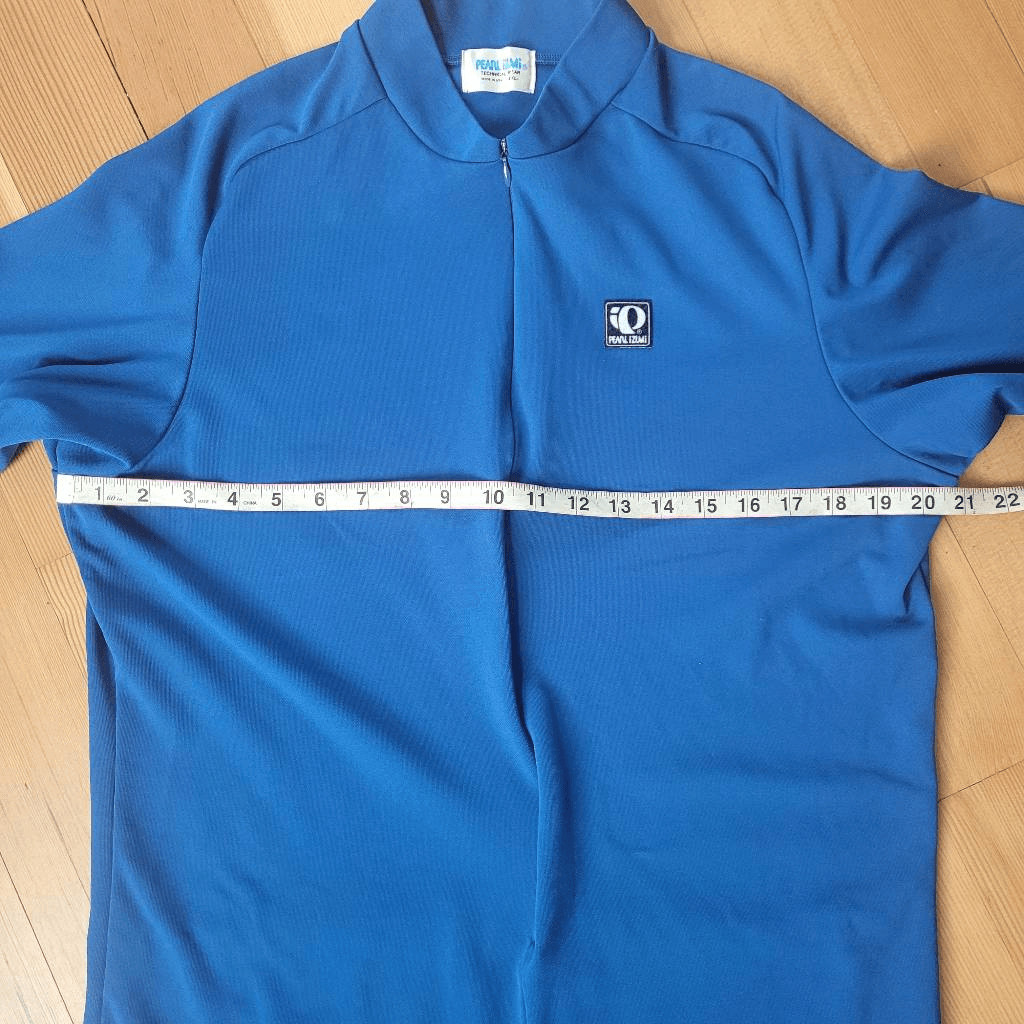 Pearl Izumi technical wear XXL cycling shirt short sleeved 3/4 zip athletic gorp gallery