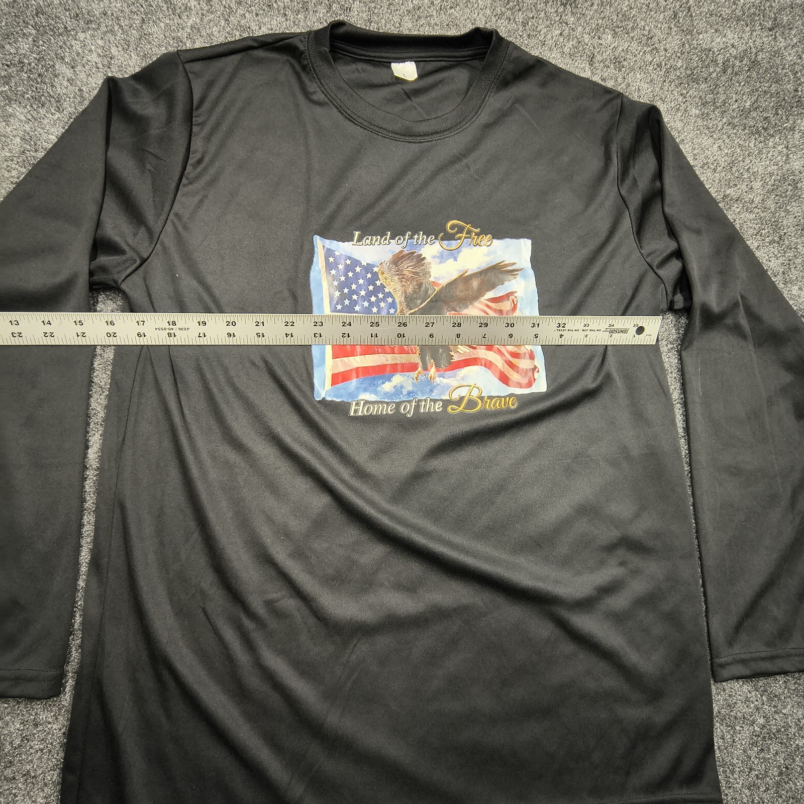 Disabled Veterans Foundation Land of the Free Home of the Brave Shirt L Kirk gallery