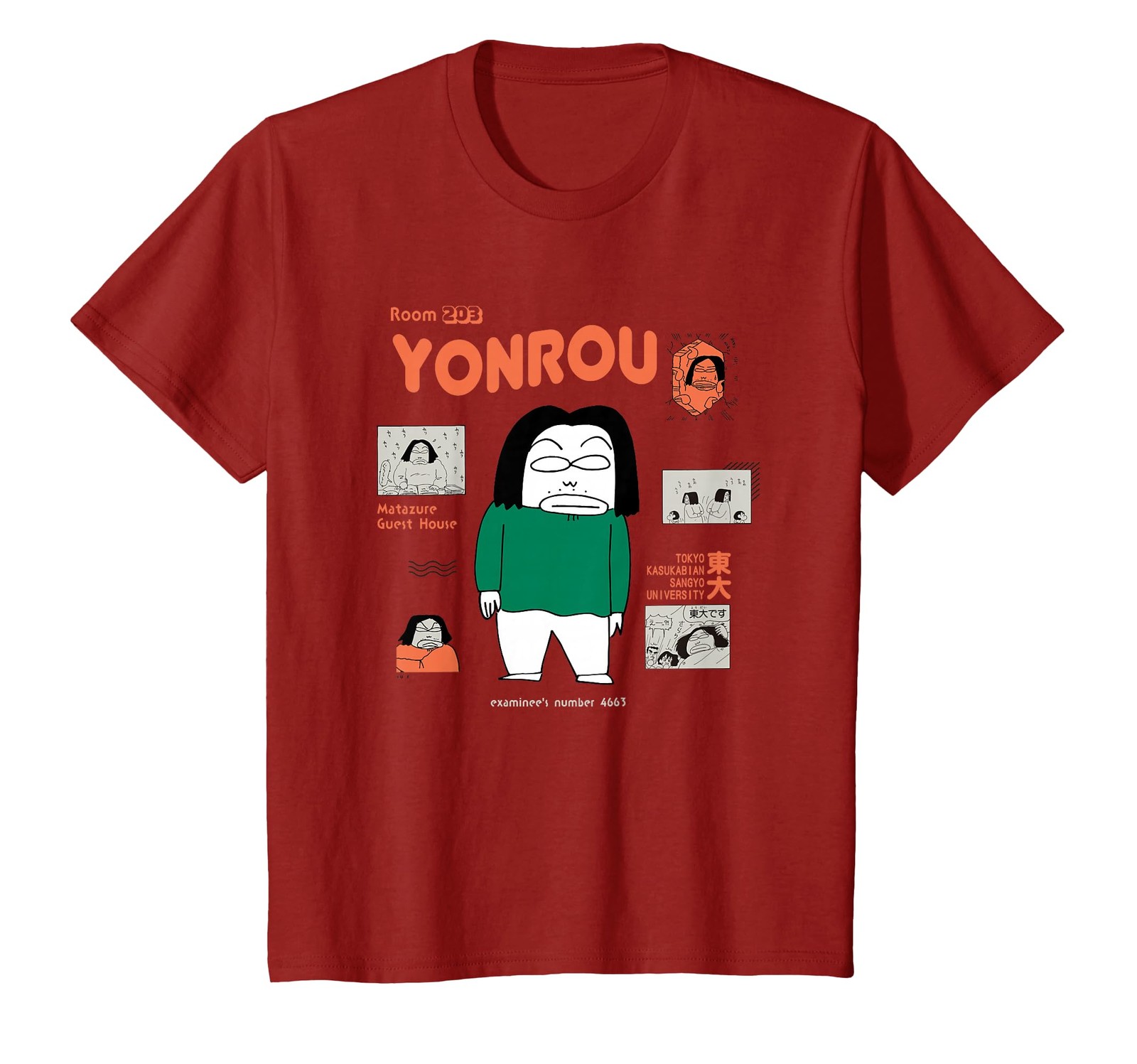 Crayon Shin-chan Shiro-San Graphic Anime T-Shirt