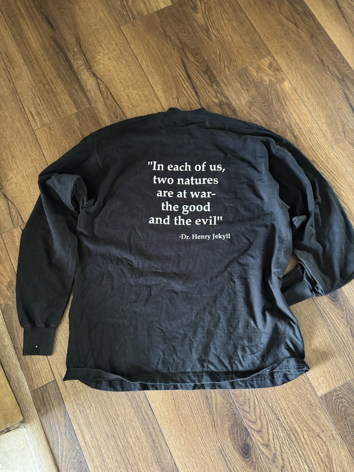Vintage 90s Jekyll and Hyde Pub Shirt Mens XL Greenwich Village NYC Long Sleeve gallery